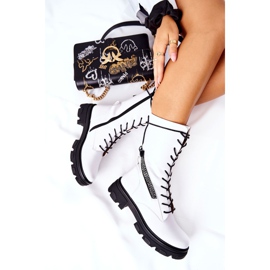 Glany Stiefel Sergio Leone TR747 Weiß 1