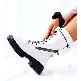 Glany Stiefel Sergio Leone TR747 Weiß 2