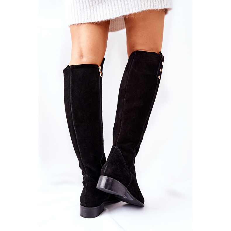 Lewski Shoes Wildlederstiefel Lewski 2840 Schwarz 1