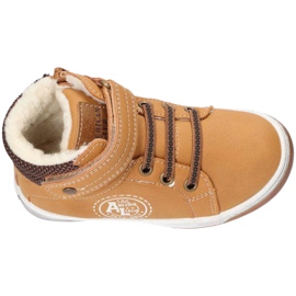 American Club XD21 / 21 Camel Warm Sportschuhe mit Fell gelb 2