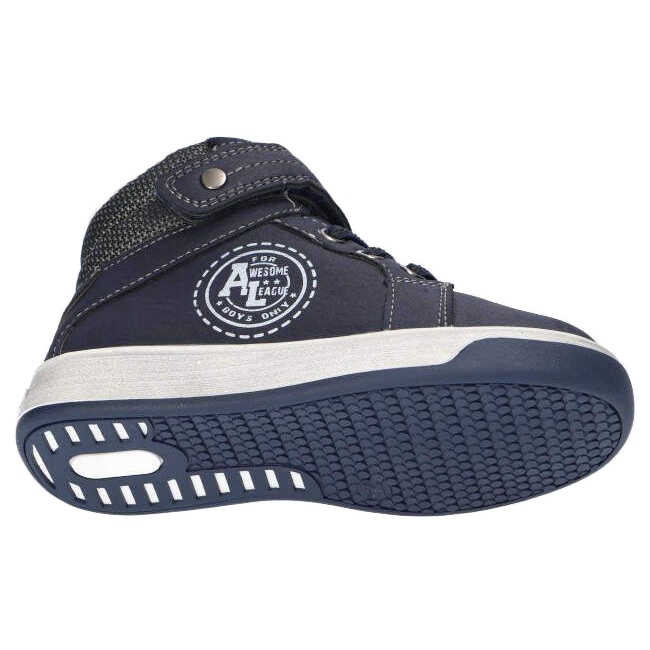 American Club XD21 / 21 Navy Warme Sportschuhe mit Fell marineblau 3