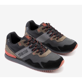 Schwarze Big Star Herren Acosta Sportschuhe 1