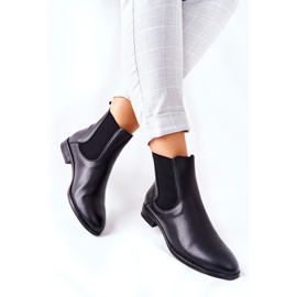 Lederstiefel Sergio Leone BT523 Schwarz 2