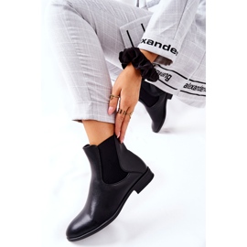 Lederstiefel Sergio Leone BT523 Schwarz 1