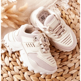 FR1 Kinder Sneaker Jasno Beżowe Freak Out beige 1