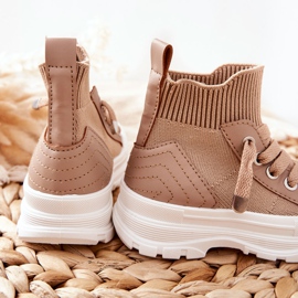 FR1 Beige Callobe-Sneaker für Kinder 1