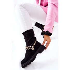 FB2 Hellio Arbeitsstiefel aus Wildleder in Schwarz 1