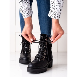 Janessa Black Workers Schlangenprint schwarz 1