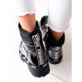 Stiefeletten aus schwarzem Leder von Artiker 1