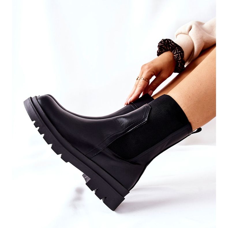 Vinceza Warme Damenstiefel Schwarz Nikiera 2