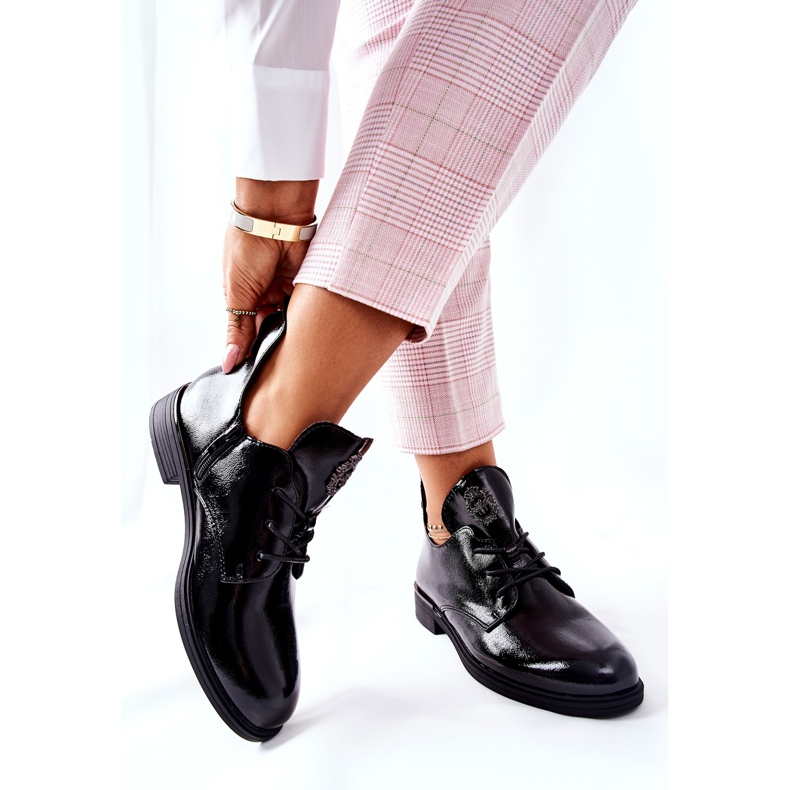 Lackierte Schuhe Sergio Leone Warmed PB262 Schwarz 2