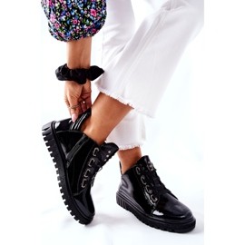 Lackierte Schuhe Sergio Leone PB210 Schwarz 2