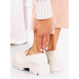 Loafer mit dicker Sohle YY11 Beige 1