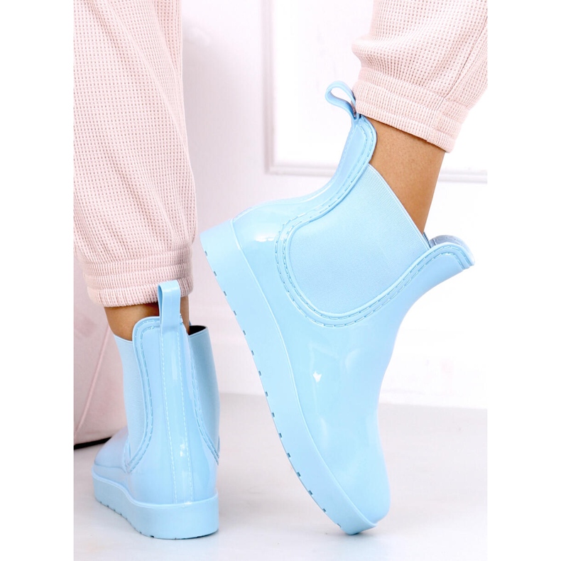 Chelsea-Boots Lubu Blau 1