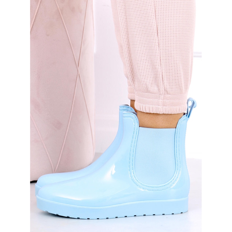 Chelsea-Boots Lubu Blau 2
