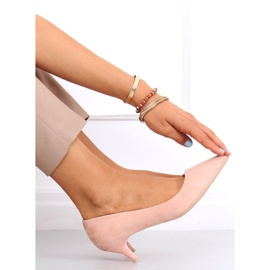 Pumps mit niedrigem Absatz Ann Pink rosa 2