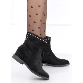 Stiefel auf einem versteckten Keil Melisa Black schwarz 1