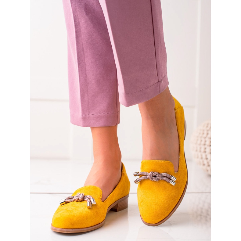 Lässige gelbe VINCEZA Lords 2