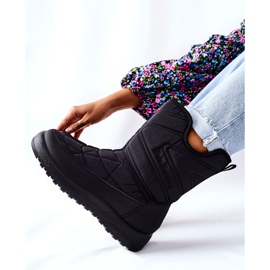 PE1 Winessa High Schwarz Warme Schneestiefel 2