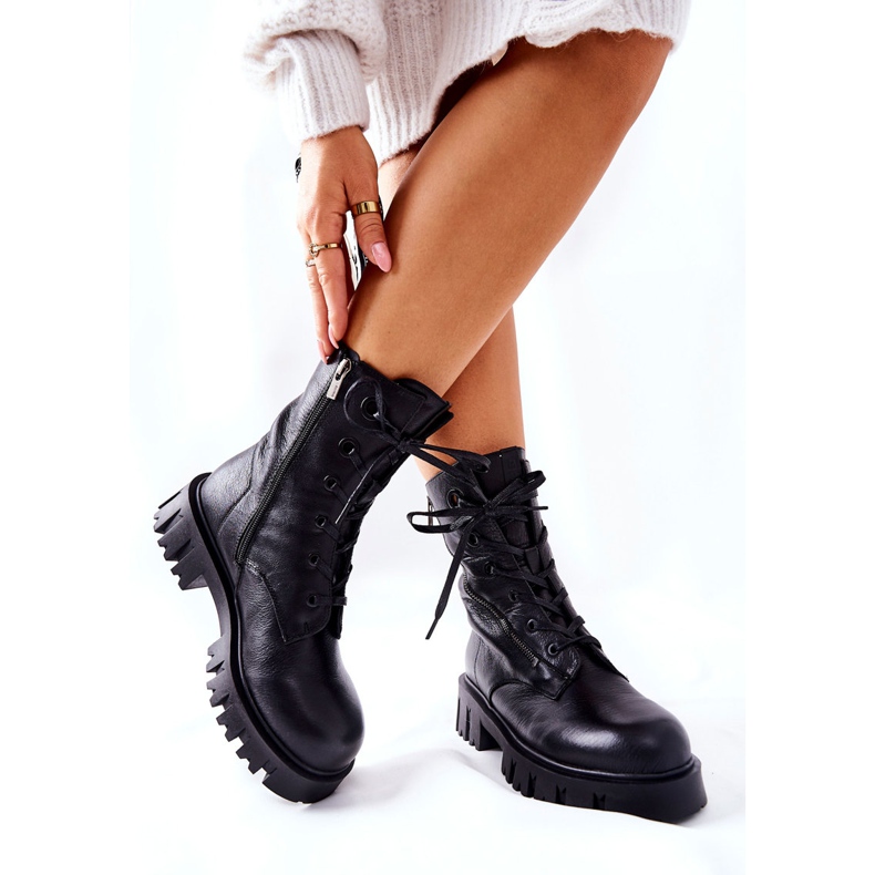 Leder High Workers Big Star II274429 Schwarz 2