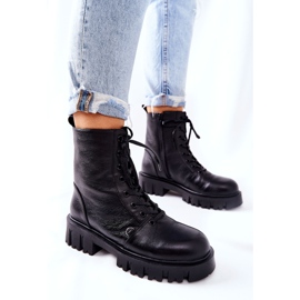 Leder Warm Workers Mit Niere Big Star II274430 Schwarz 1