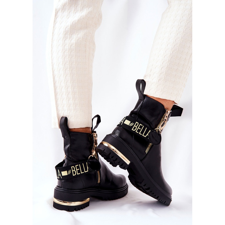 PM1 Klassische Stiefel mit schwarzem Lorie-Streifen 2