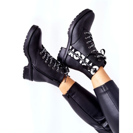 POTOCKI Lederstiefel Arbeiter auf schwarzem Henri-Reißverschluss 2