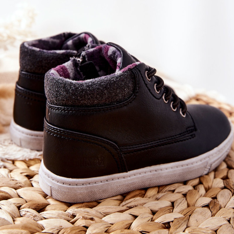 Isolierte Sportschuhe für Kinder Big Star BB374132BS Schwarz 2