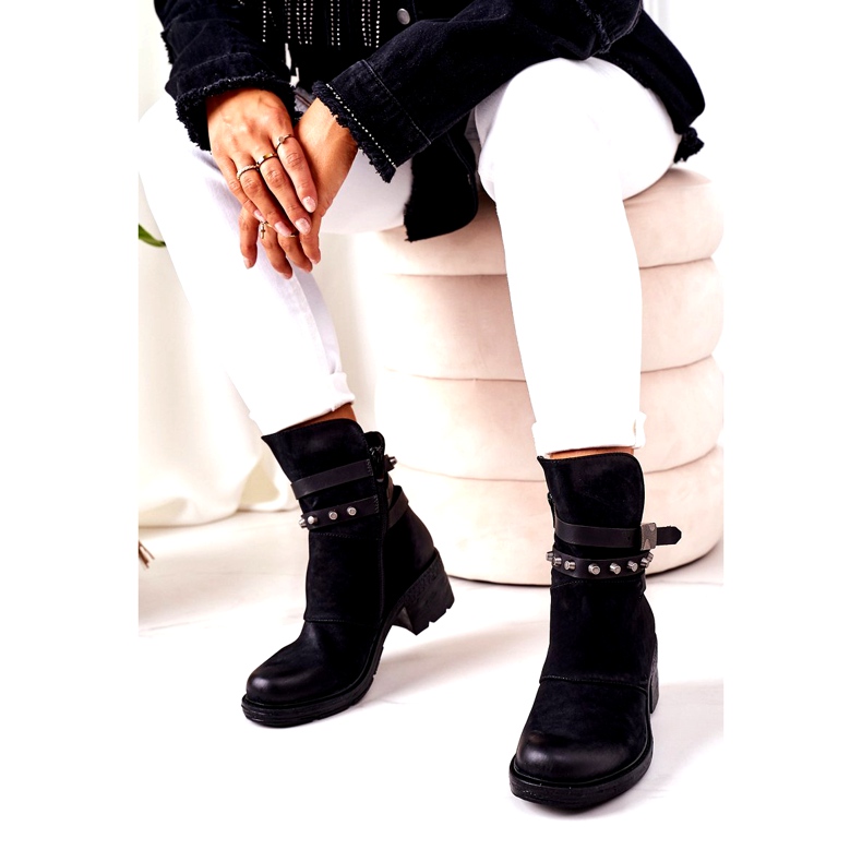 PS1 Warme Stiefel auf High Heels Schwarz Effie 2