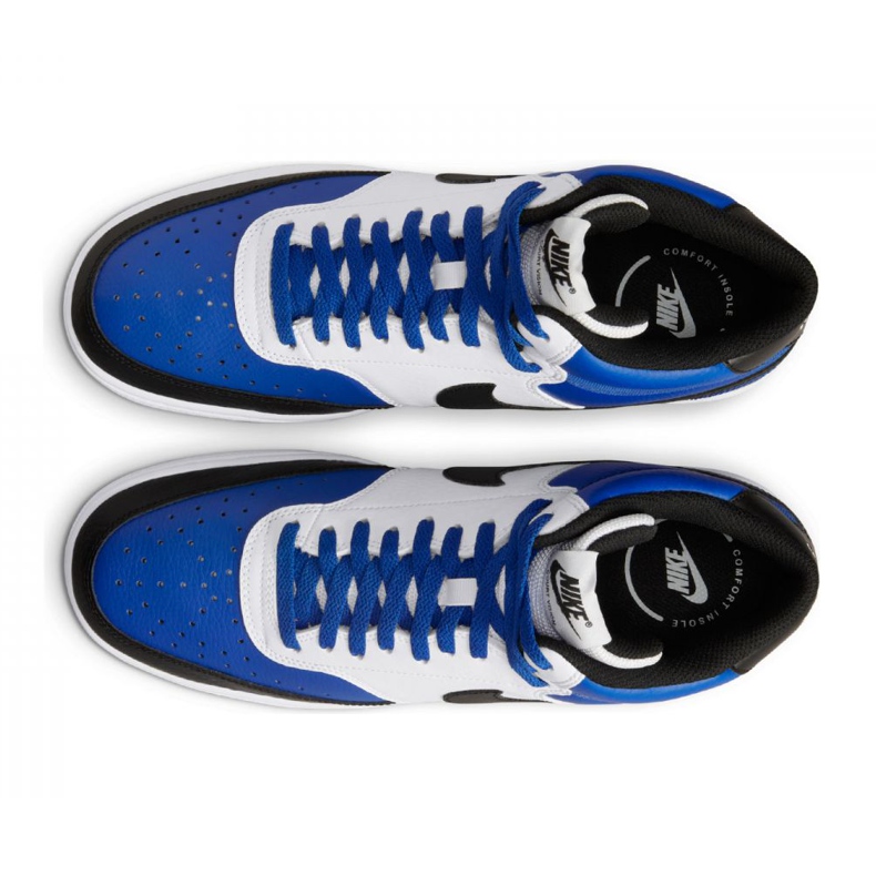 Nike Court Vision Mid Nba M DM1186-400 weiß schwarz blau 2