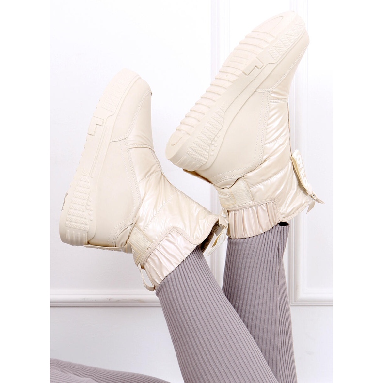 Damen Schneestiefel Lea Beige 2