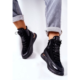 POTOCKI Schwarze Sneakers aus Leder von Chocci 2