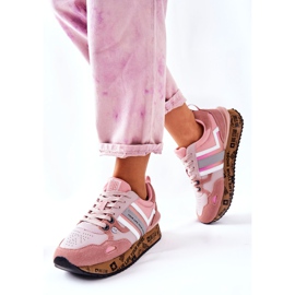 Damen Sportschuhe Big Star II274298 Pink rosa 1