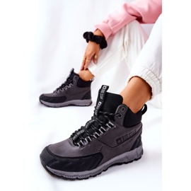 Trekkingschuhe Big Star II274454 Schwarz 2