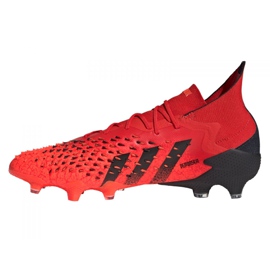 Adidas Predator Freak.1 Fg M FY6256 Fußballschuhe rot rot 1