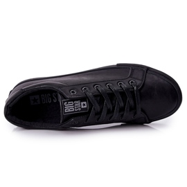 Leder Sneakers Big Star II174029 Schwarz 1
