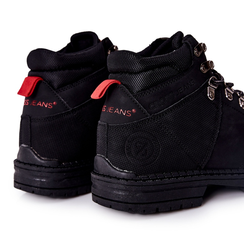 Herren Trekkingschuhe Cross Jeans EE1R4028C Schwarz 2