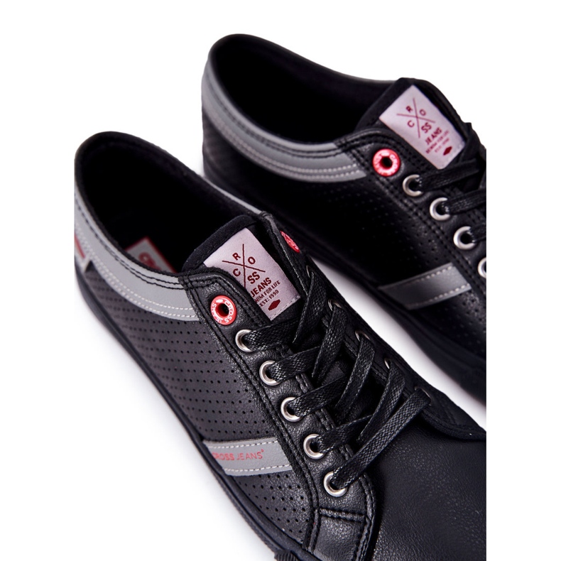 Herren Sneaker Cross Jeans II1R4004C Schwarz 2