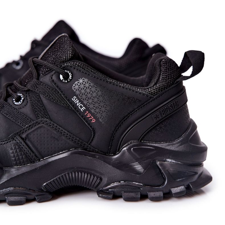 Sportschuhe Sneakers für Herren Big Star II174113 Schwarz 2