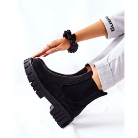 Stiefel Workers Isolierte Trappers Sergio Leone TR761 Schwarz 2