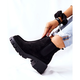 PS1 Warme Stiefel mit hohem Absatz Schwarz Madge 2