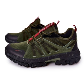 Sportschuhe Big Star Memory Foam II174235 Khaki grün 1