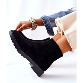 PH1 Schwarze Laurette Chelsea Boots mit flachem Absatz 1