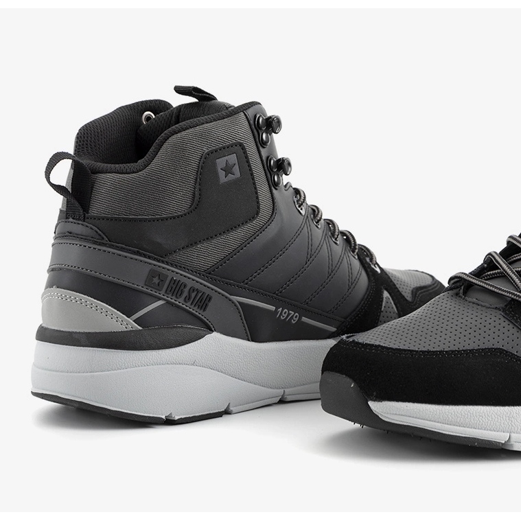 Schwarze Big Star-Sneaker für Herren 1