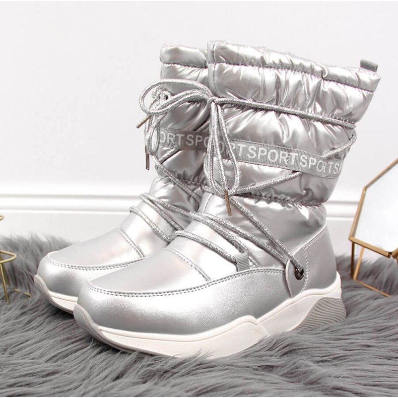Wasserdichte Schneeschuhe Jr EVE324B silber weiß 1