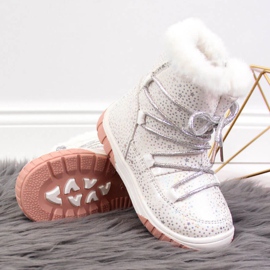 Isolierte Stiefel Jr EVE325C weiß 2