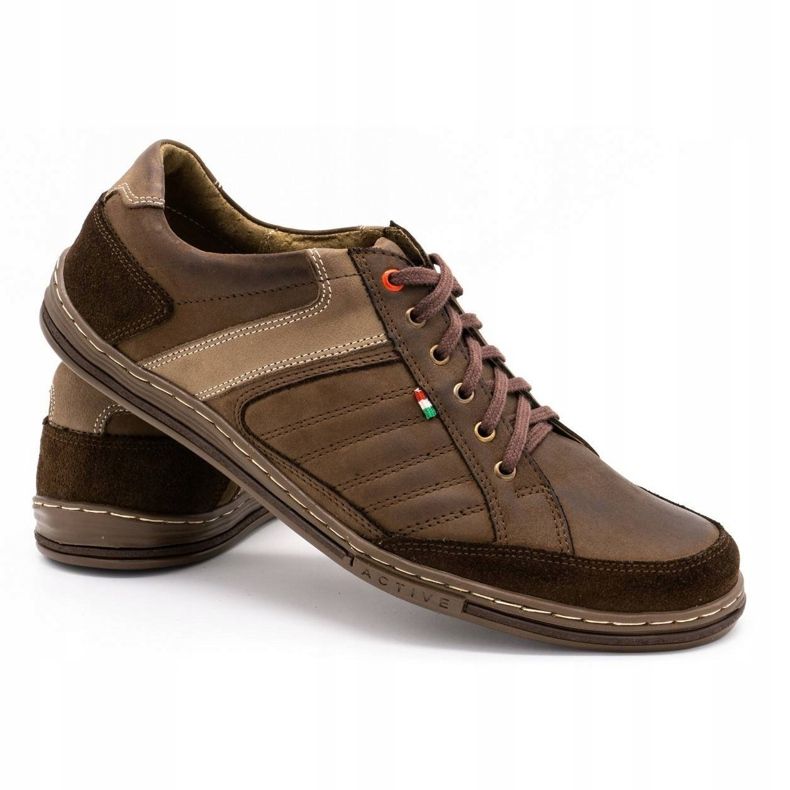 Olivier Leder Herrenschuhe 236GT braun 3