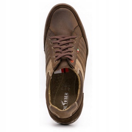 Olivier Leder Herrenschuhe 236GT braun 7