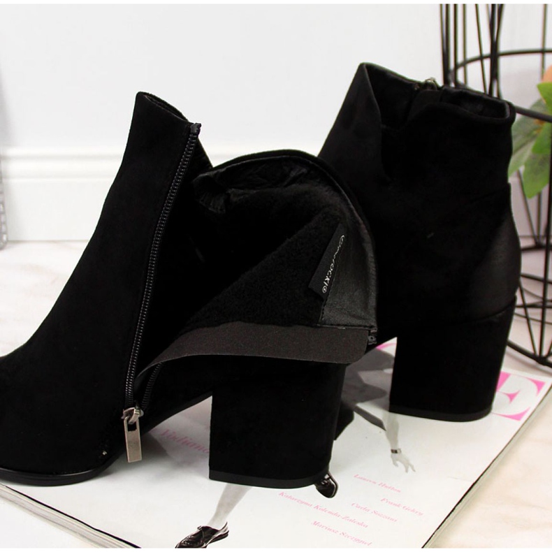 Isolierte Stiefel Potocki W WOL29 schwarz 1