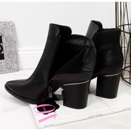 Isolierte Stiefel Potocki W WOL31A schwarz 1